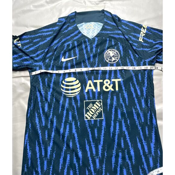 Nike Men Large Club America Vapor Match ADV Away Soccer Jersey 22/23 DJ7638-455 - Picture 16 of 16
